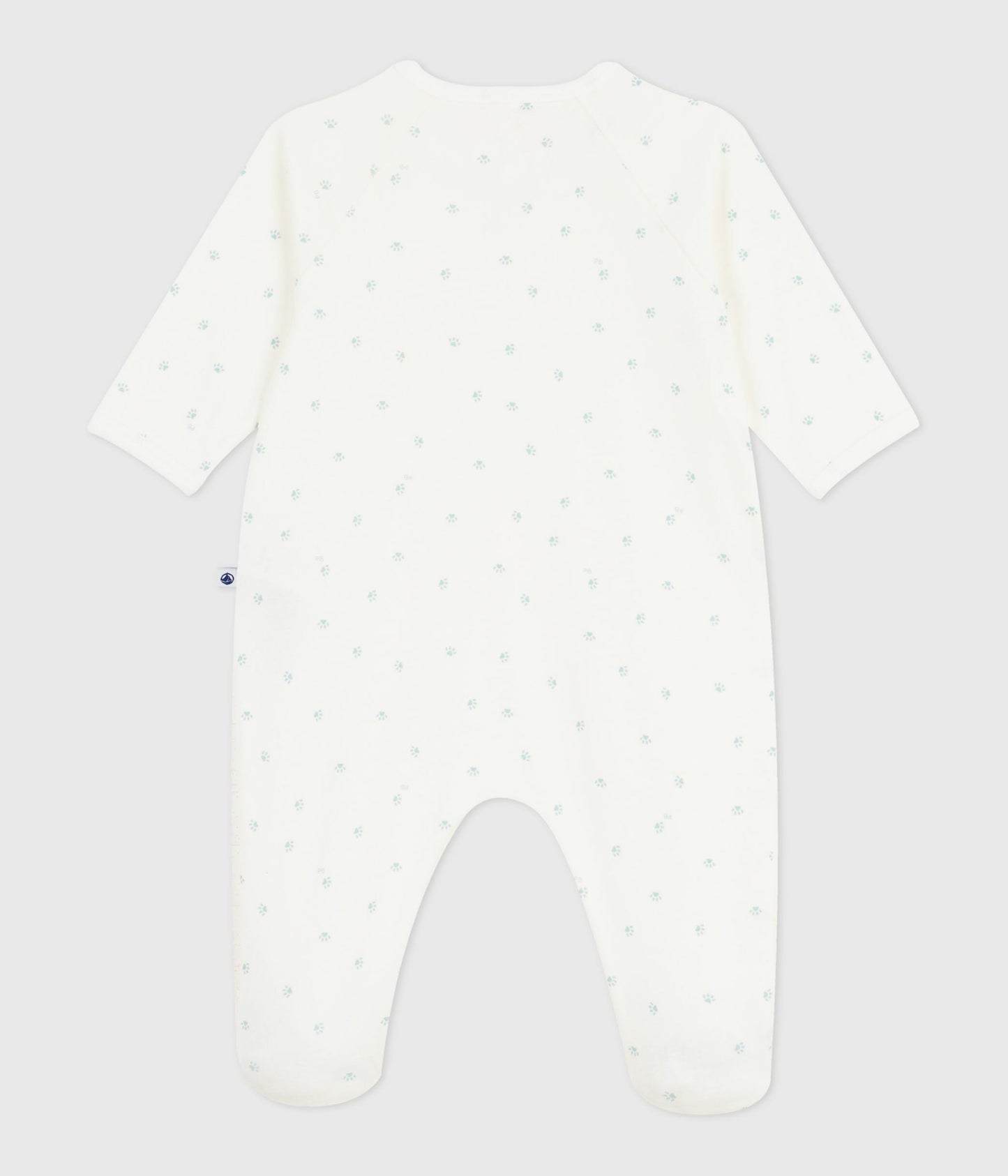 Pyjamas med fødder og små poter