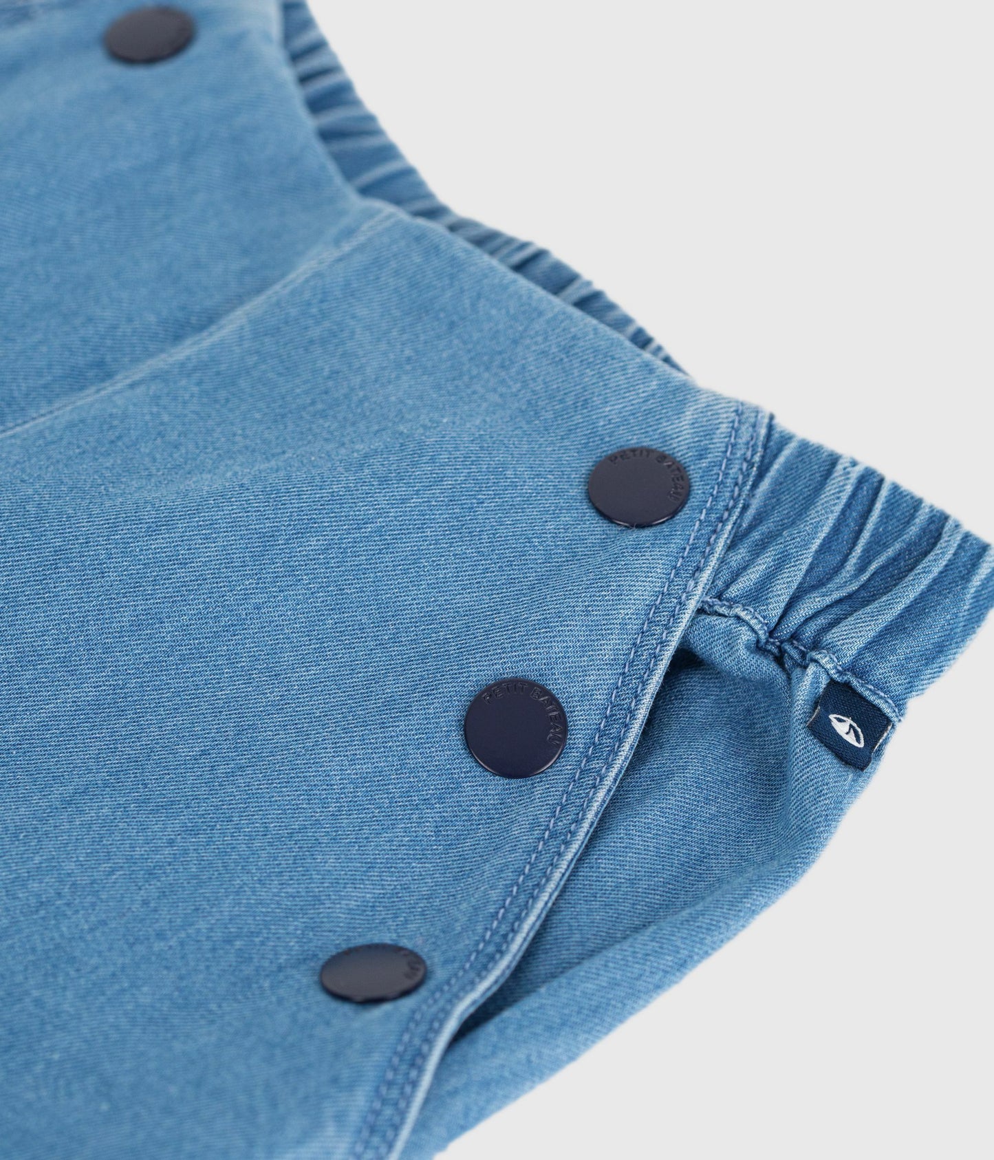 Brede denimbukser - Denim Clair