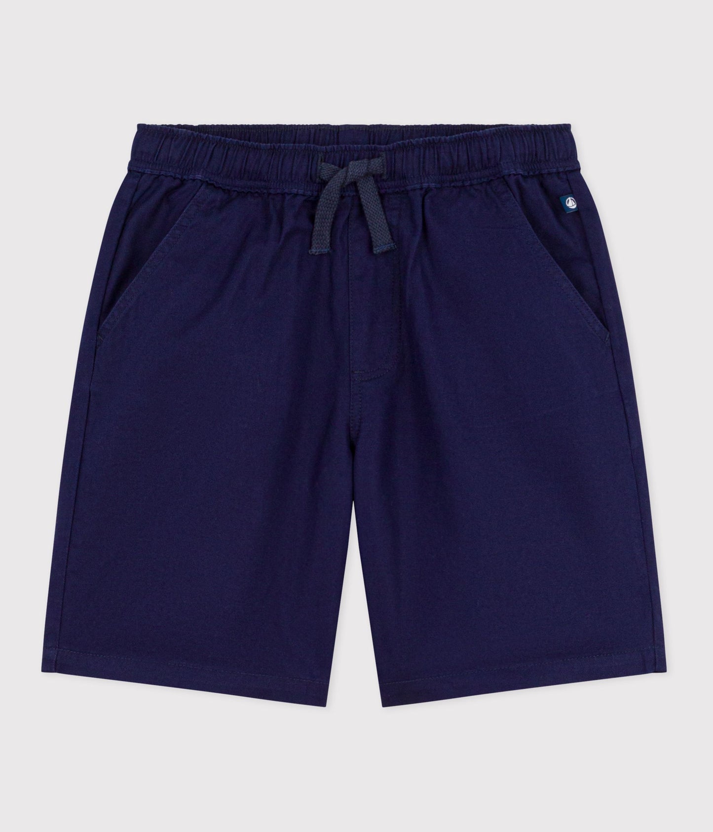 Shorts til drenge med elastikkant - mørkeblå