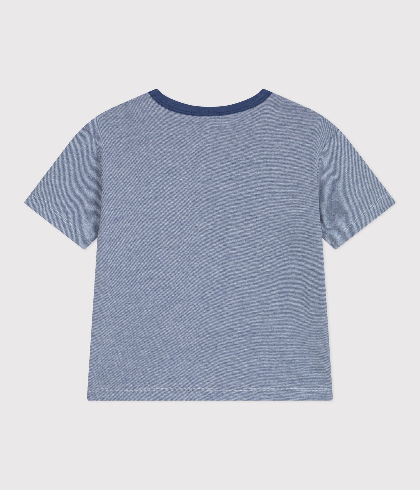 T-shirt til børn - Blånistret