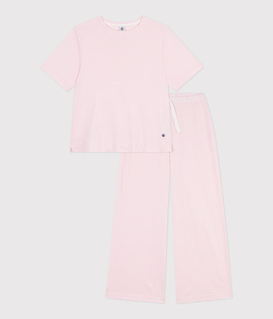 Pyjamas til kvinder - Lyserøde striber