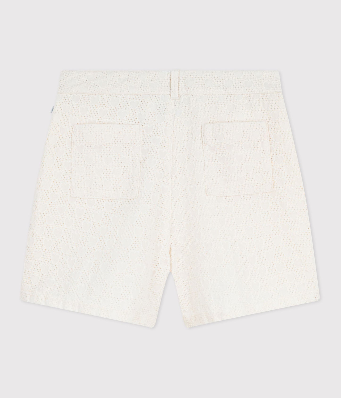 Shorts i bomuld - Milk