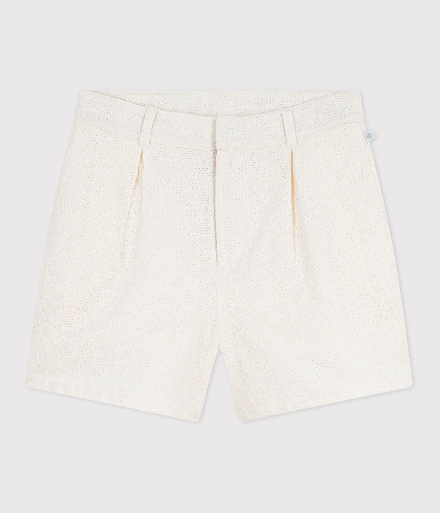 Shorts i bomuld - Milk