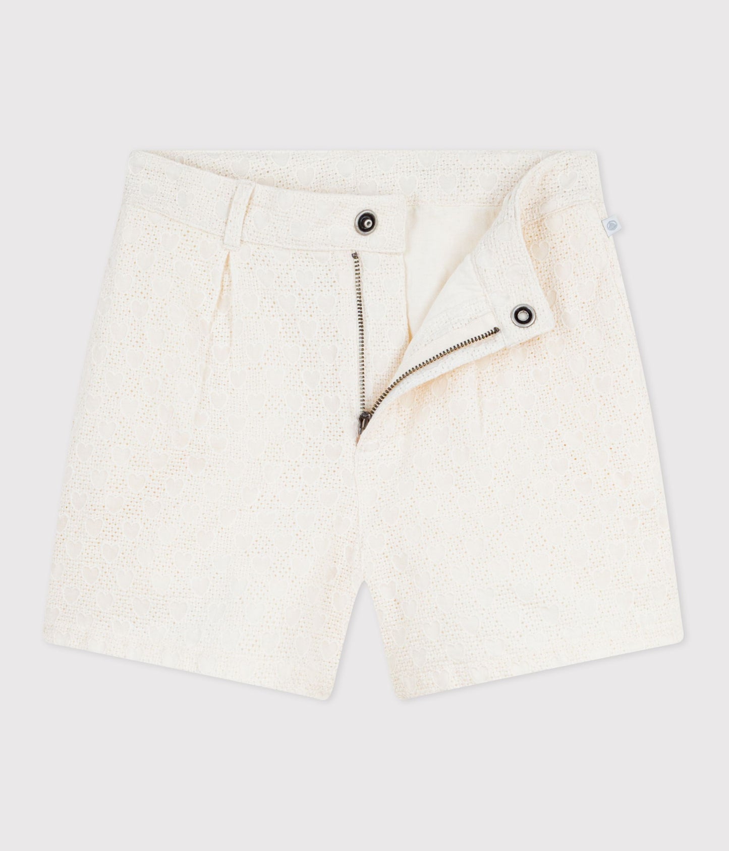 Shorts i bomuld - Milk