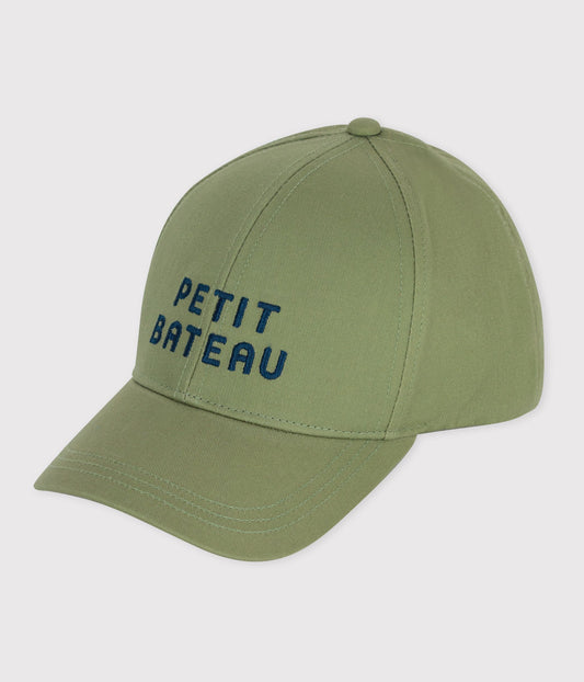 Kasket med logo - Olivengrøn