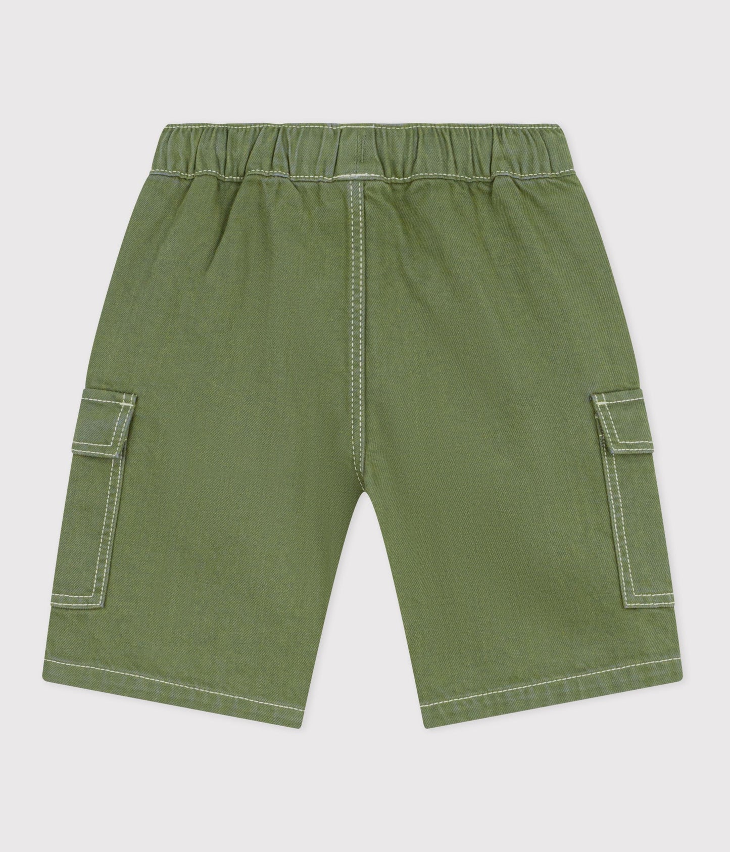 Cargoshorts til drenge - Olivengrøn