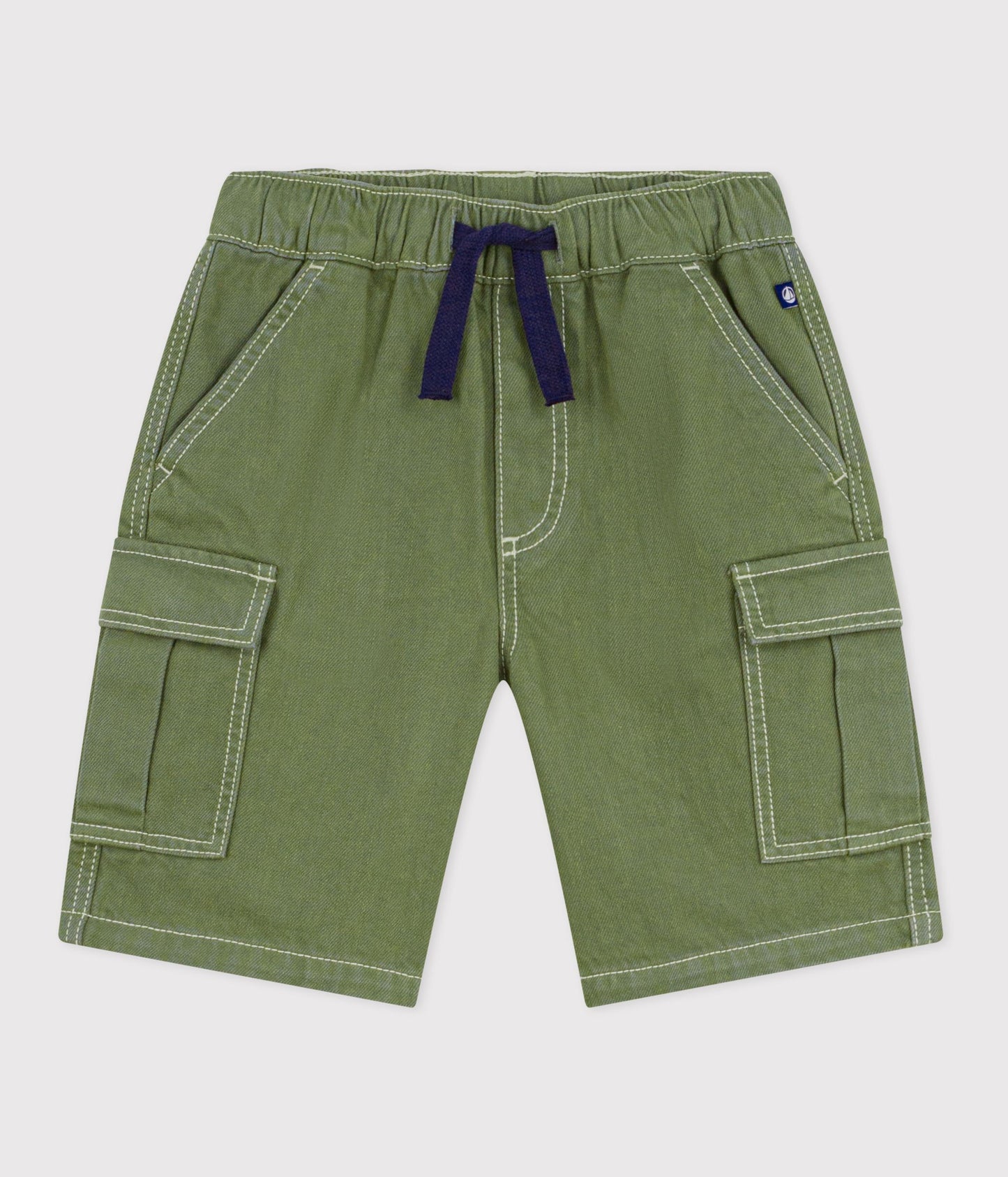 Cargoshorts til drenge - Olivengrøn