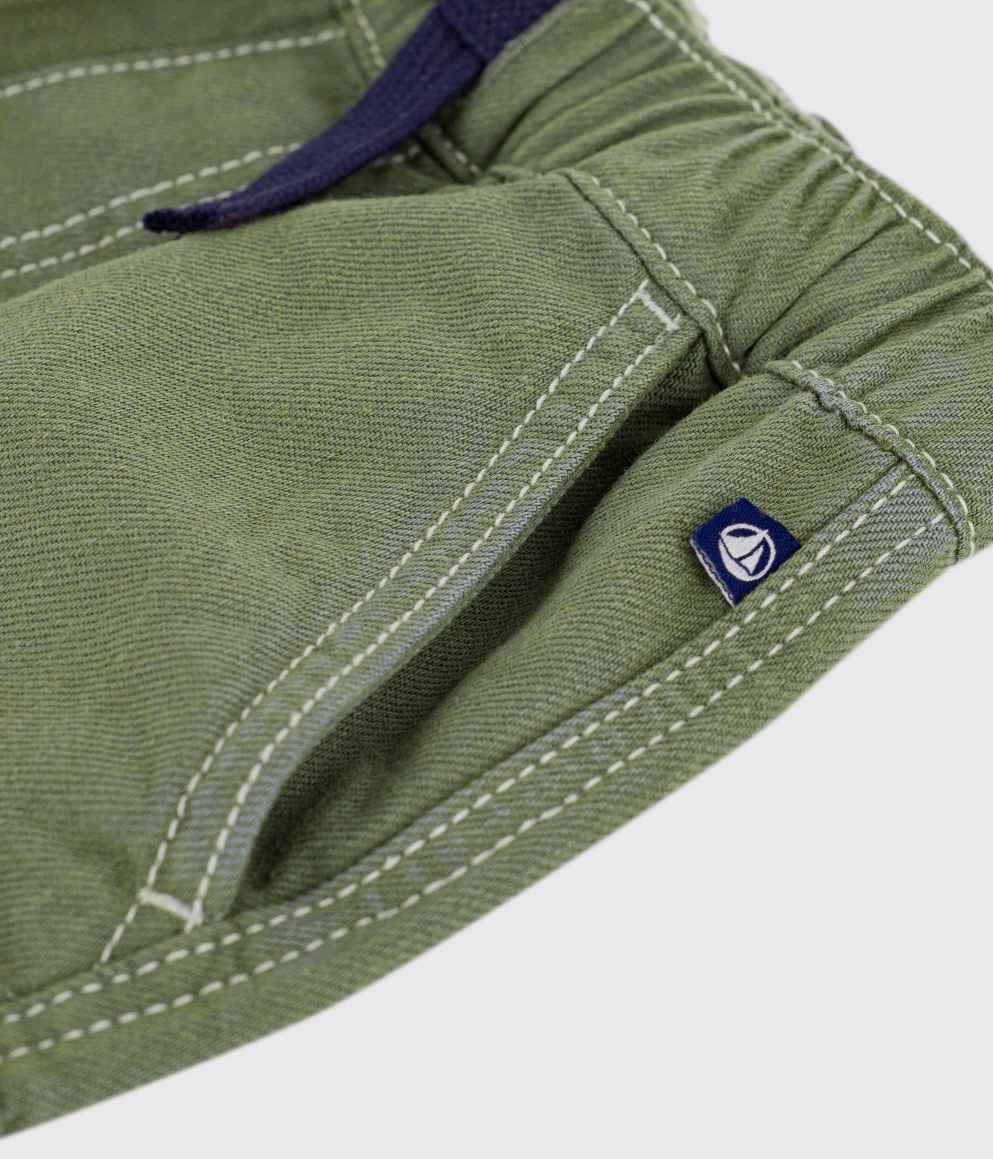 Cargoshorts til drenge - Olivengrøn