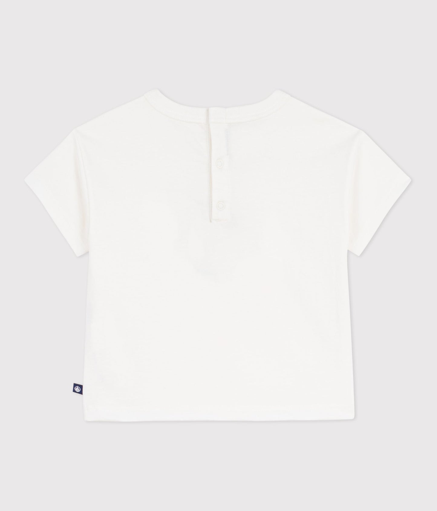 T-shirt med motiv til baby - Hvid/Marshmallow
