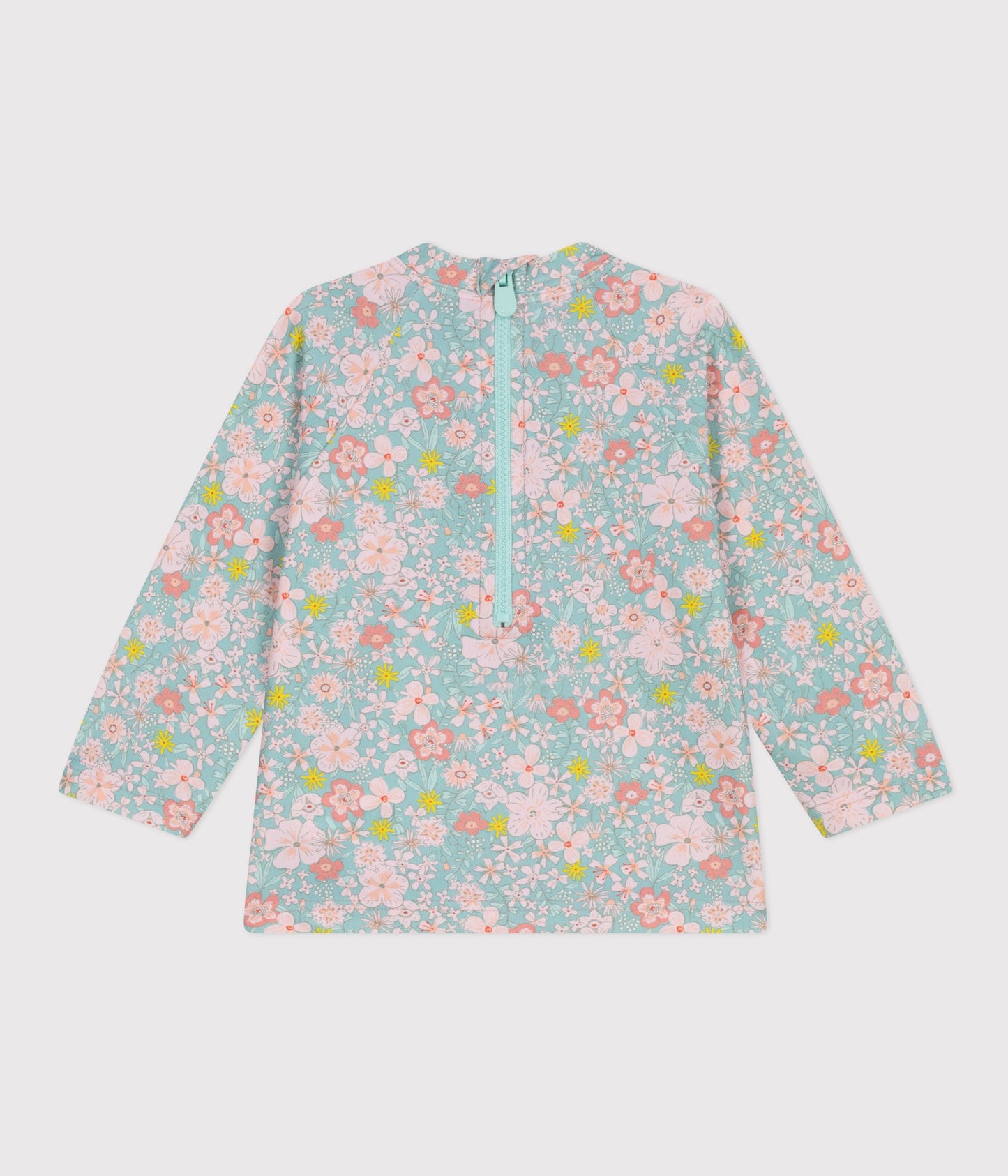 UV-beskyttende bluse med blomsterprint