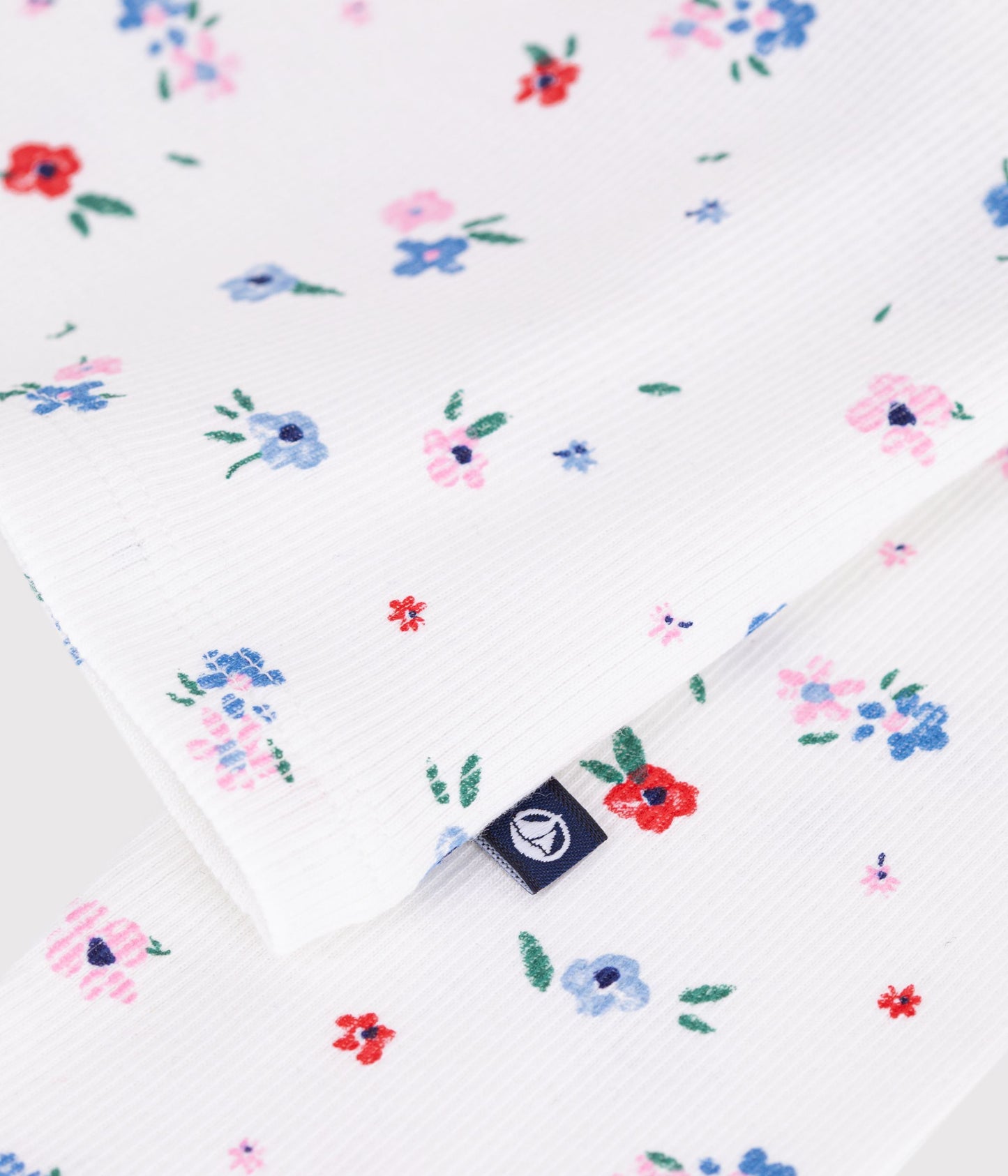 Cardigan med blomsterprint
