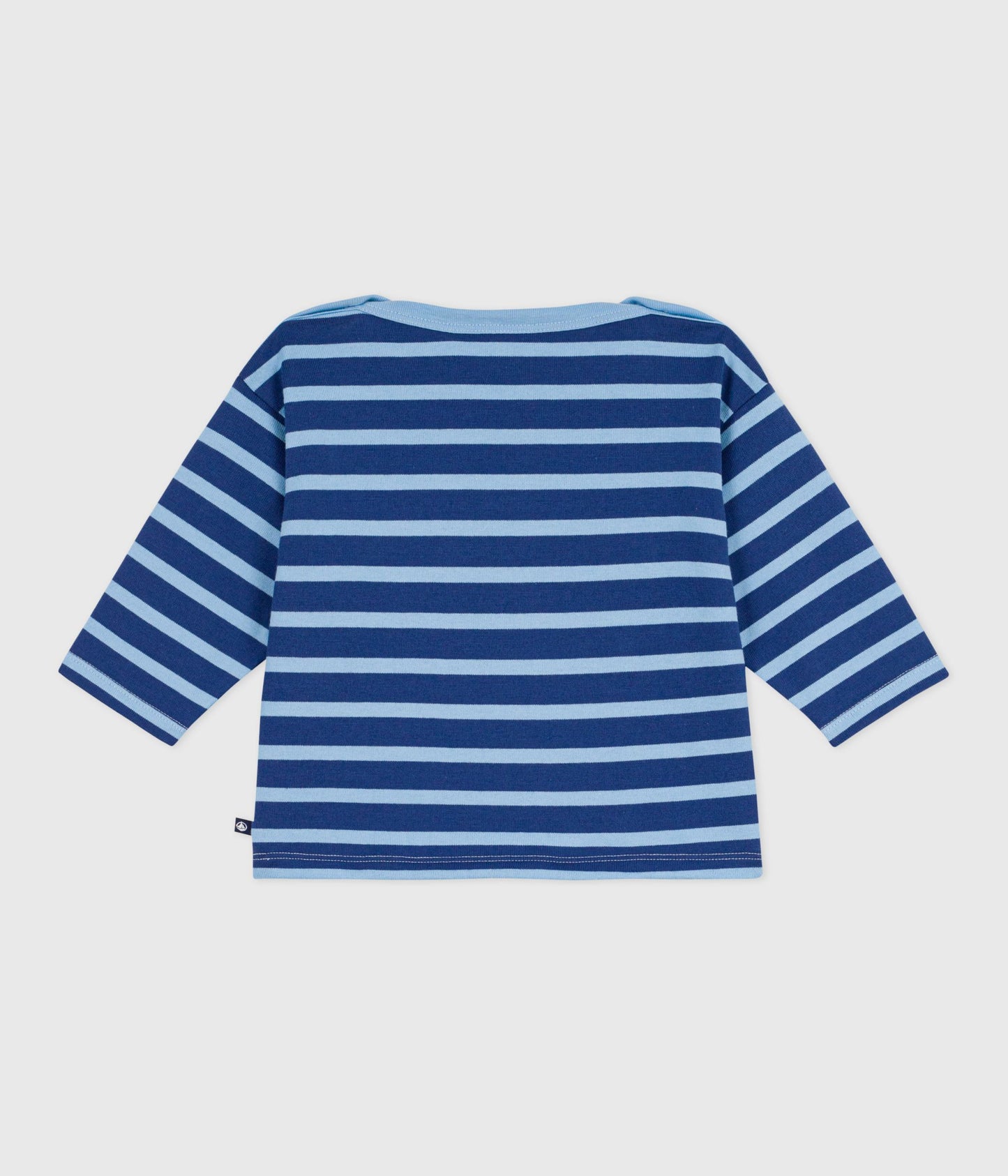 Breton trøjen stribet - Blå/lyseblå