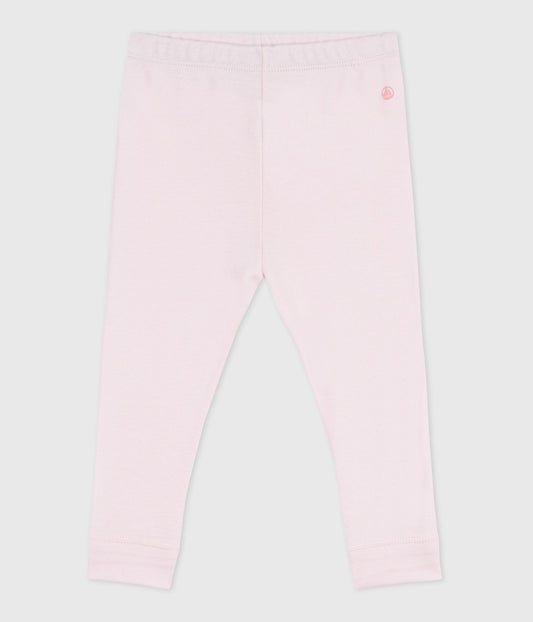 Leggings til baby - Sart lyserød/Barely