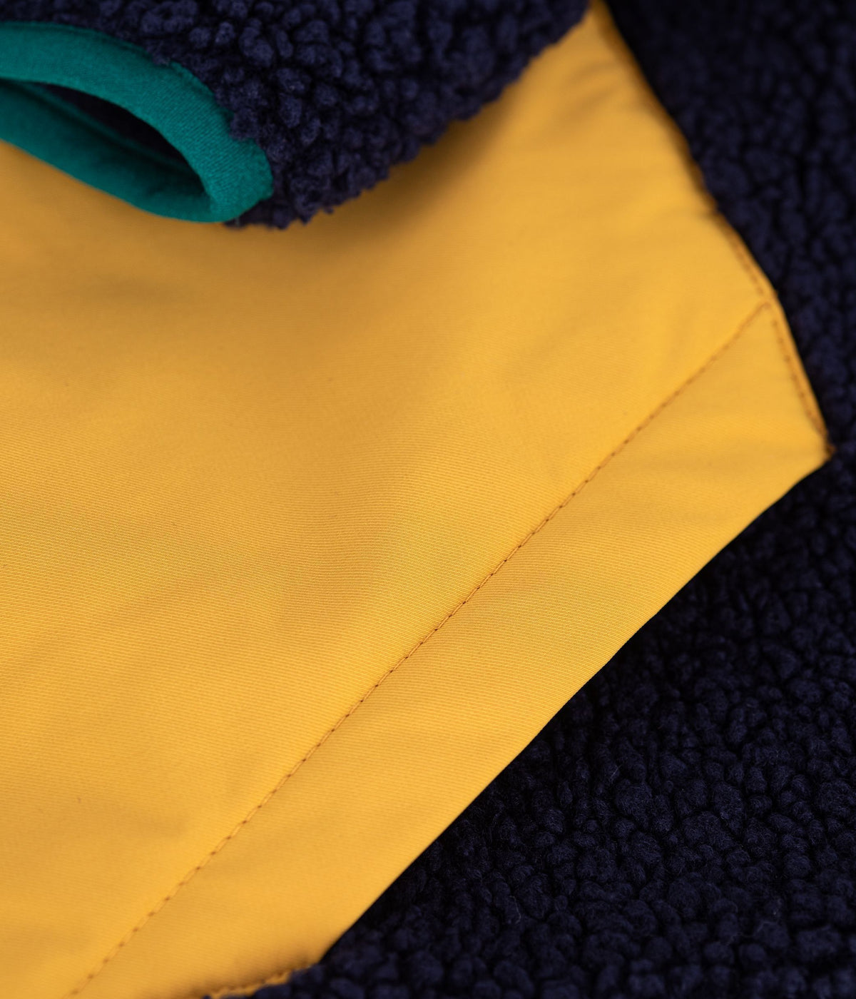Sherpa colourblock jakke til børn - Smoking