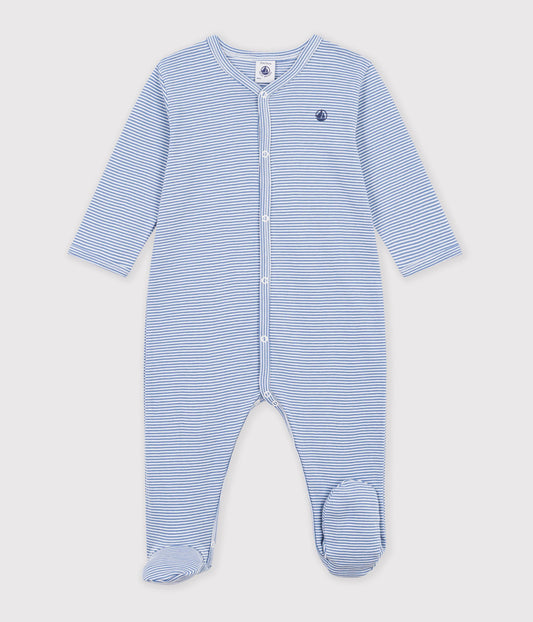 Pyjamas i milleraies strib - Riviera/Marshmallow