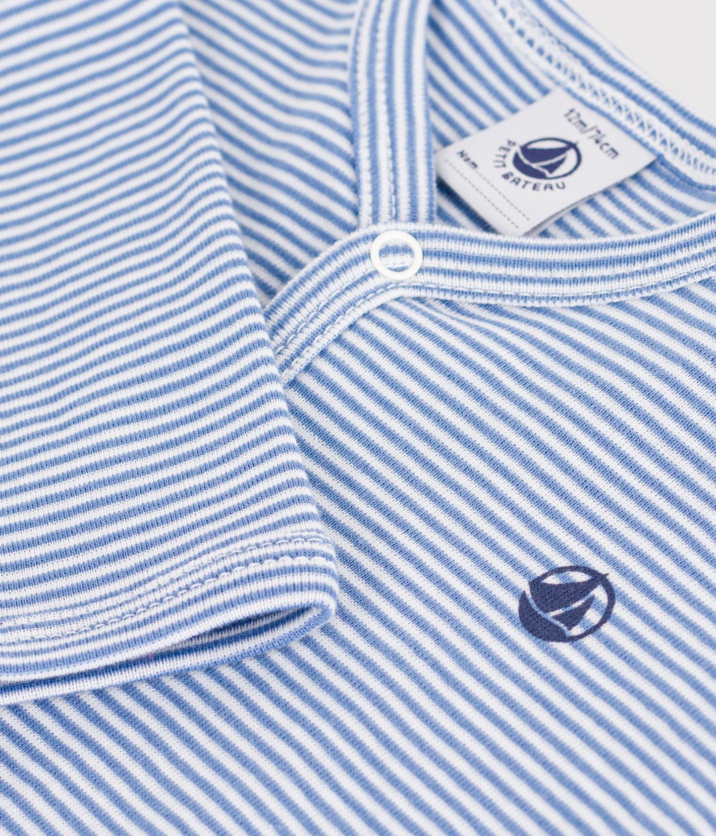Pyjamas i milleraies strib - Riviera/Marshmallow
