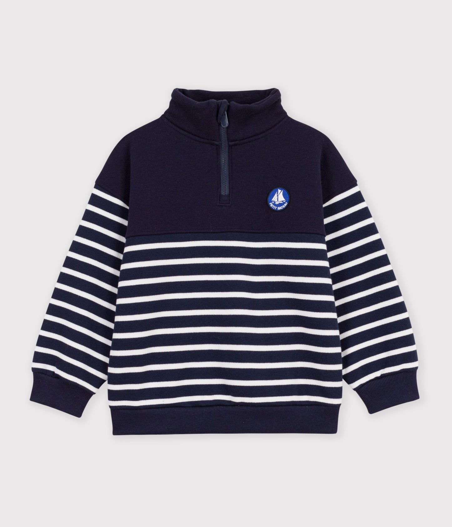 Sweatshirt med lynlås til børn - smoking