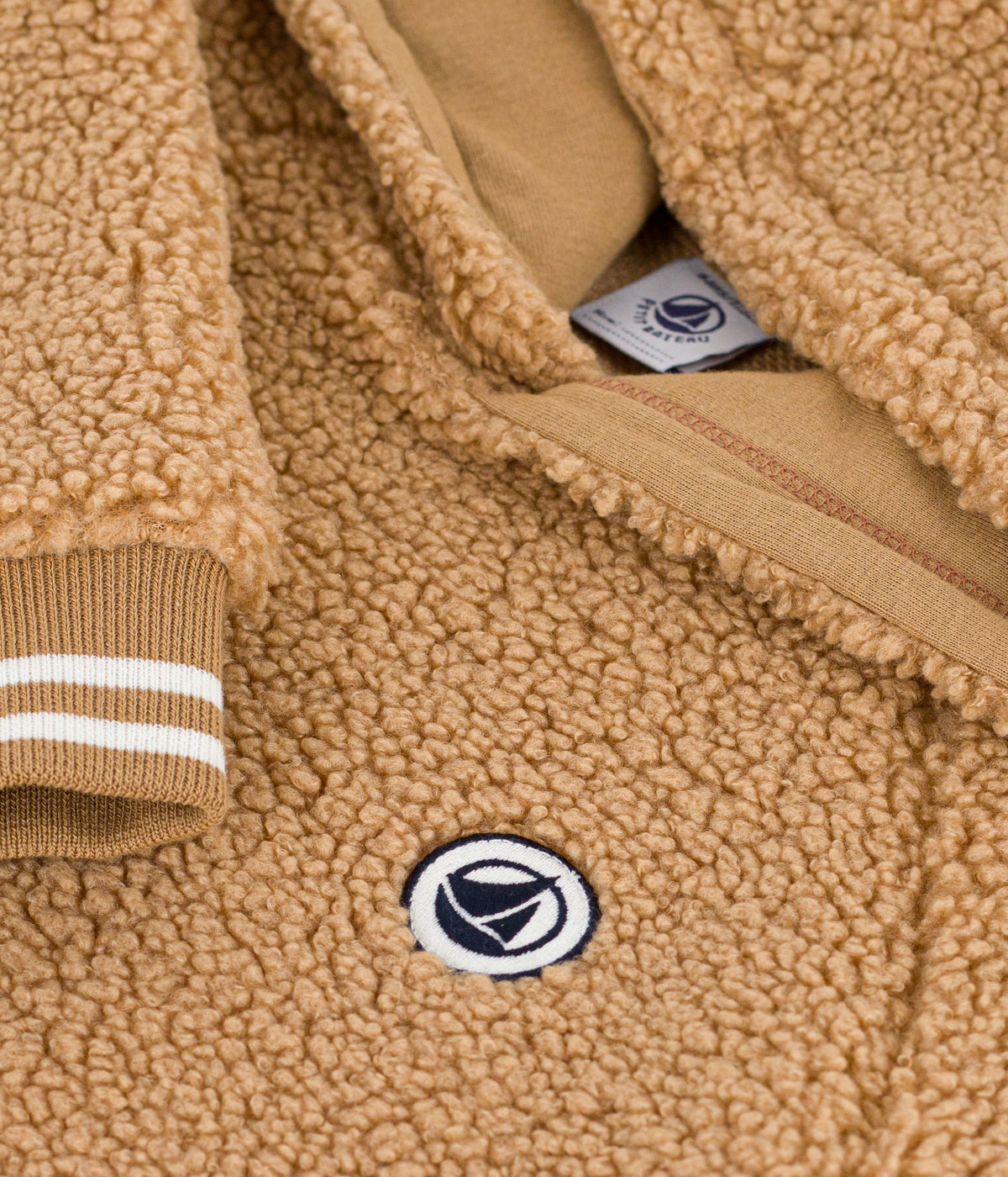 Sherpa sweatshirt til børn - Latte