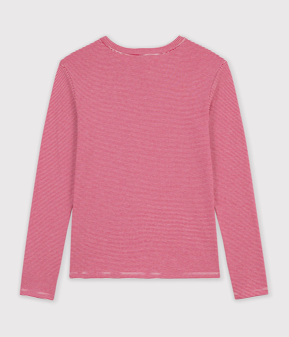 Langærmet t-shirt til kvinder - milleraies CHILI/MARSHMALLOW