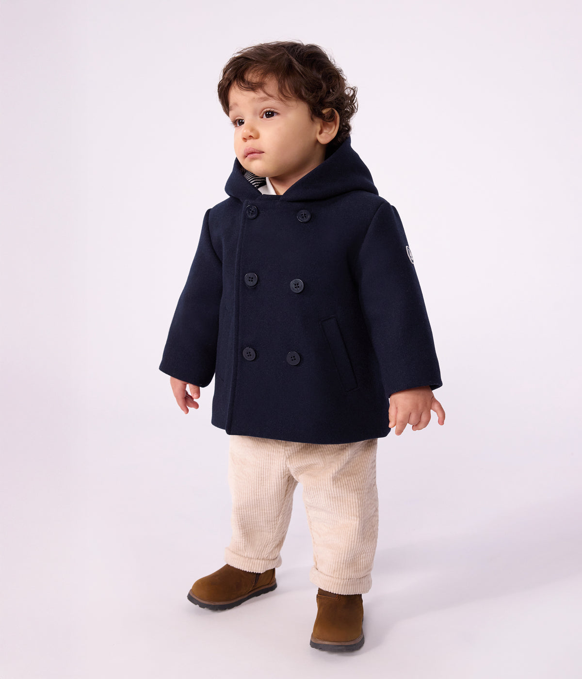 Peacoat frakke til baby - Smoking