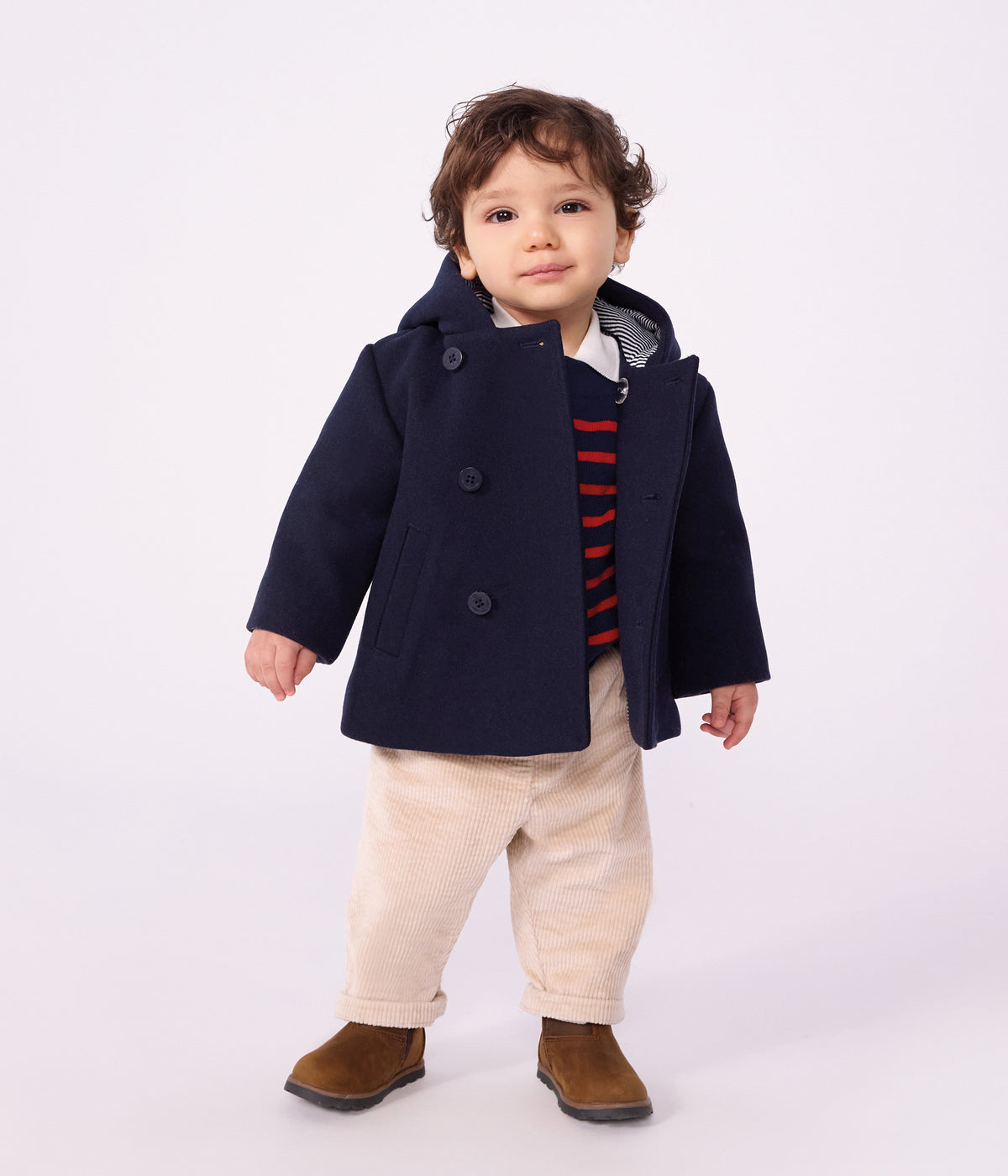 Peacoat frakke til baby - Smoking