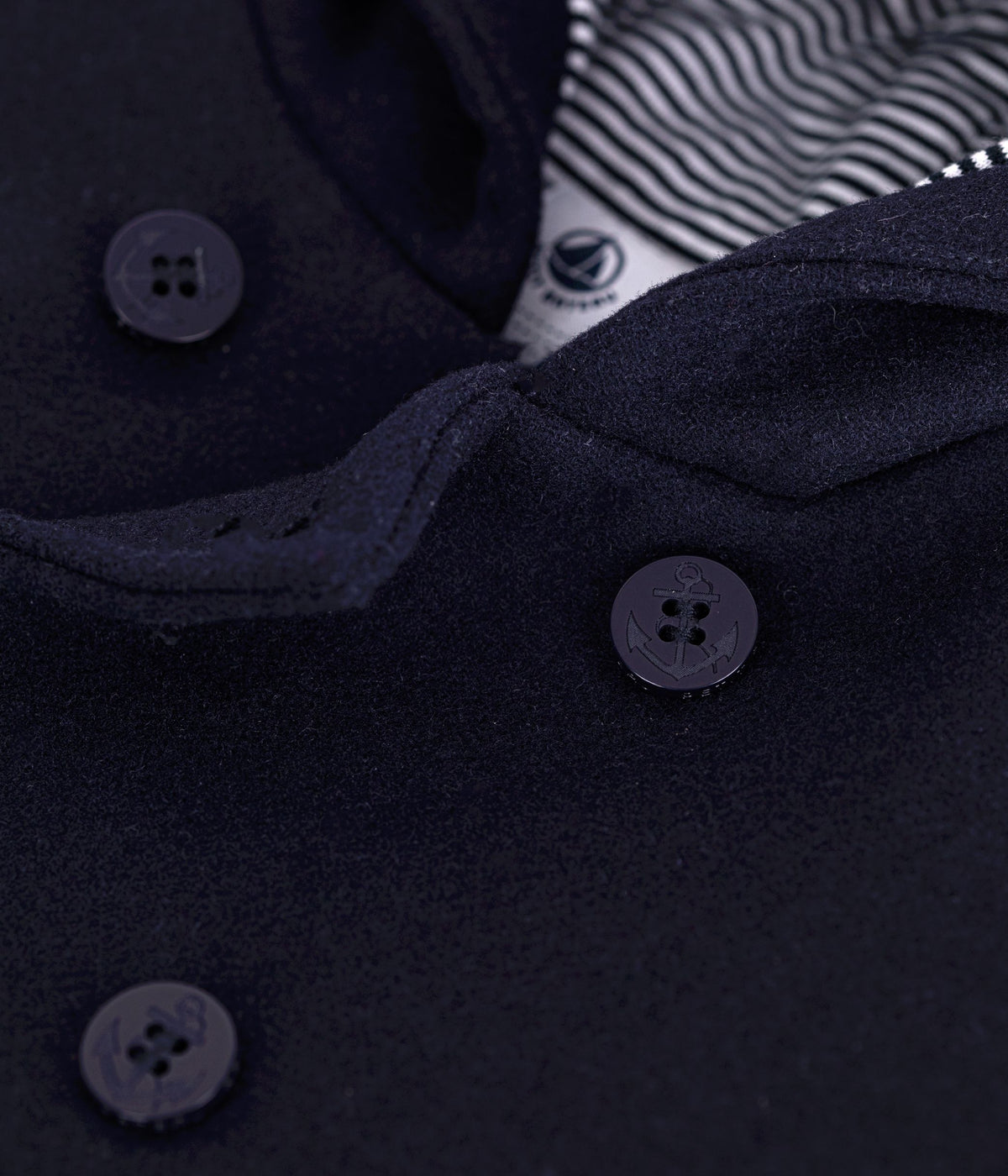Peacoat frakke til baby - Smoking