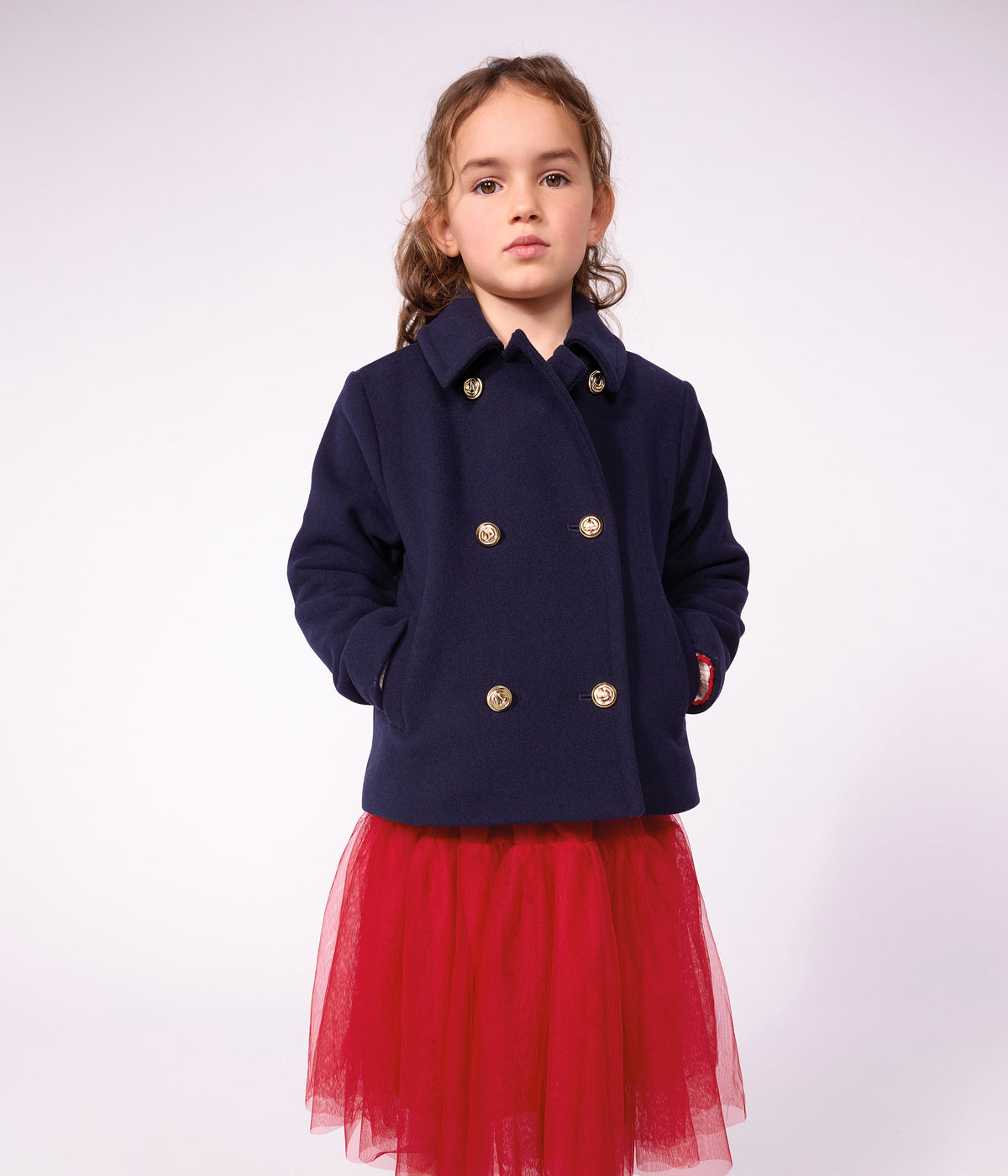 Peacoat frakke til piger - Smoking