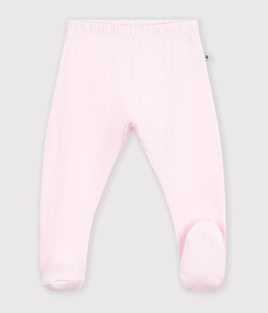 Bukser med fødder til baby - barely