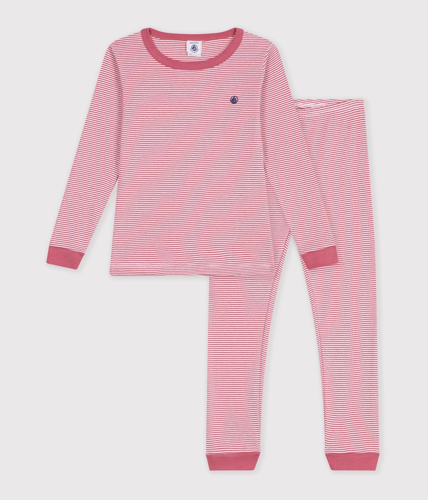 Pyjamas i bomuld - New Cheek/Marshmallow