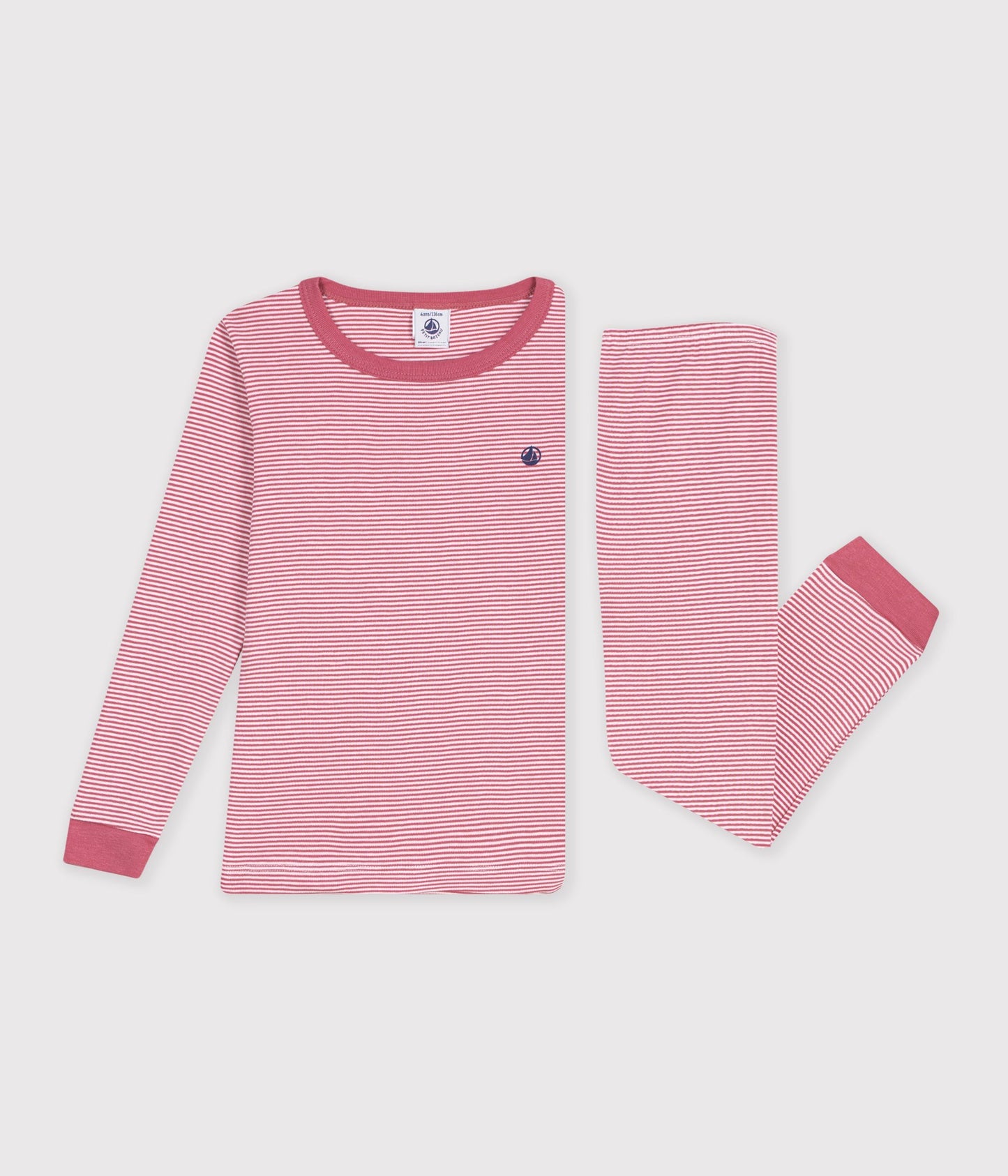 Pyjamas i bomuld - New Cheek/Marshmallow