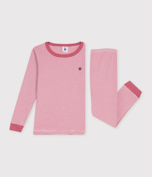 Pyjamas i bomuld - New Cheek/Marshmallow