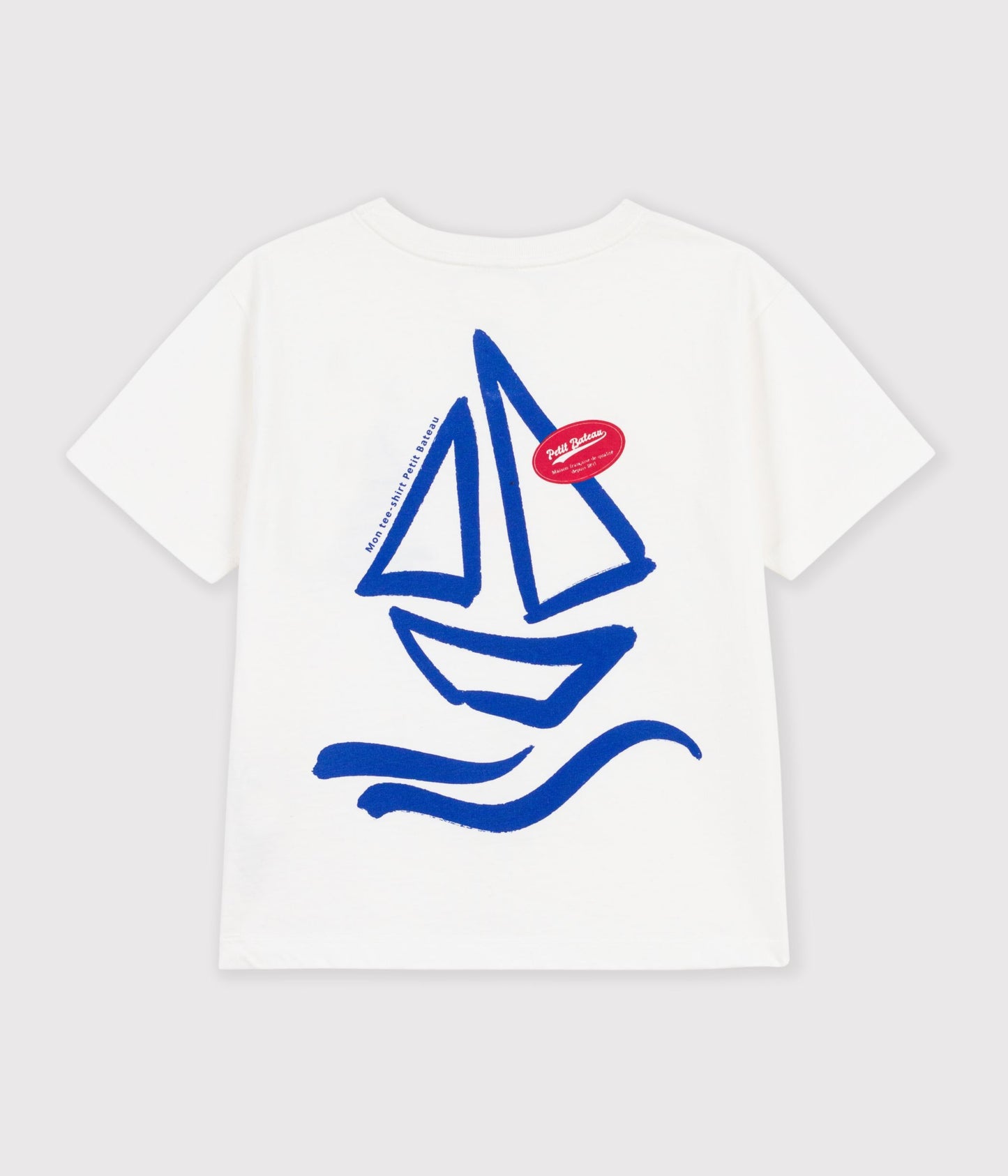 T-shirts - Blå bådprint
