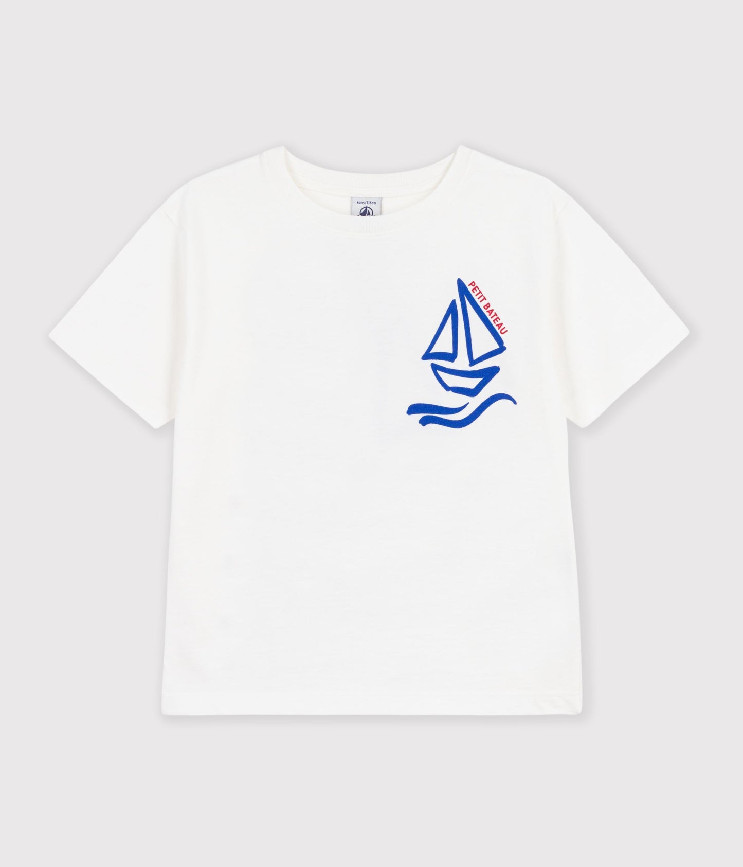 T-shirts - Blå bådprint
