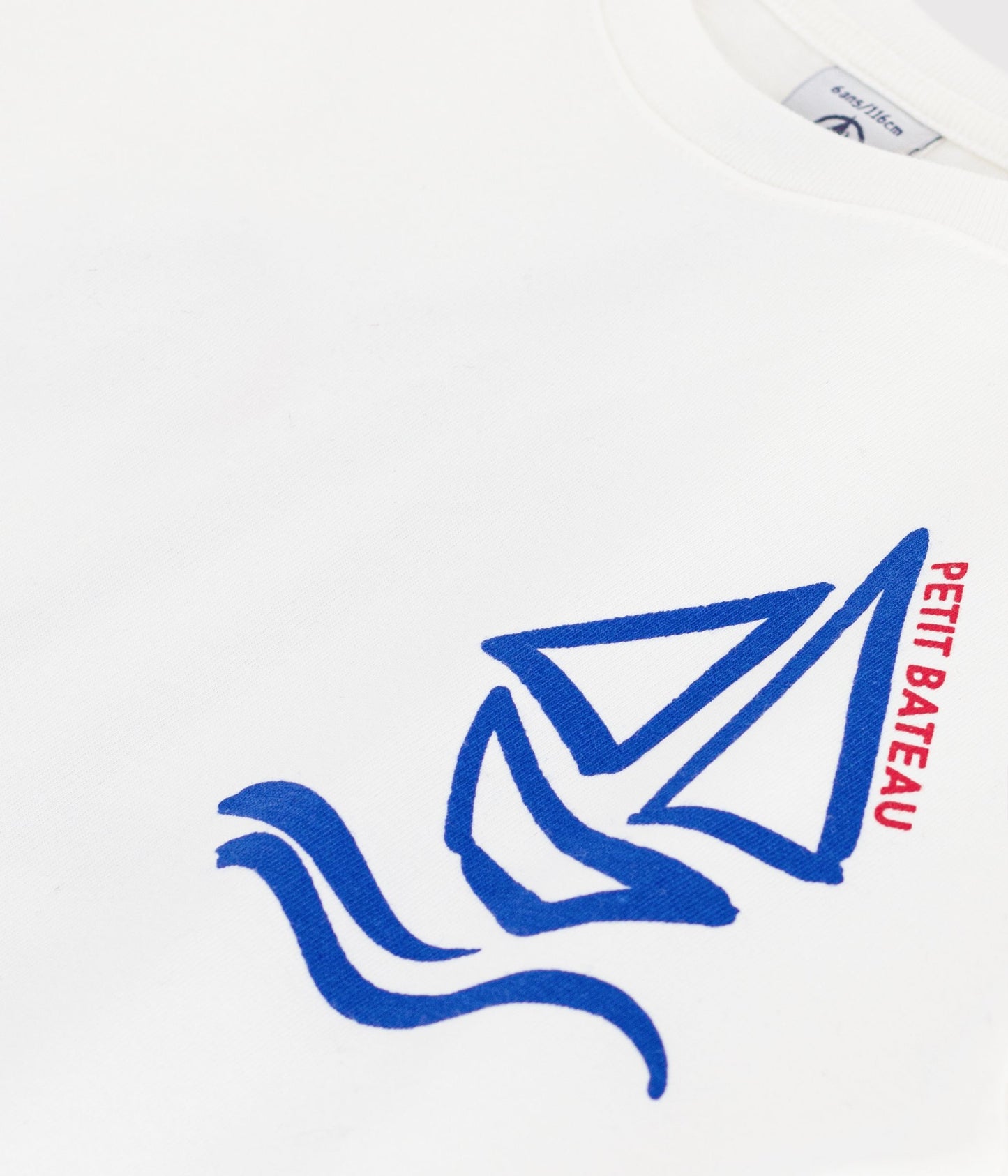 T-shirts - Blå bådprint