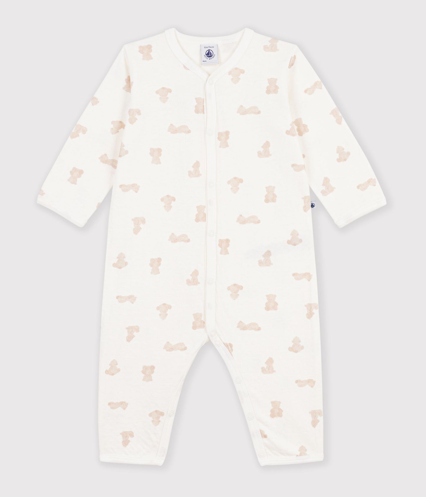 Pyjamas uden fødder til baby med kaniner