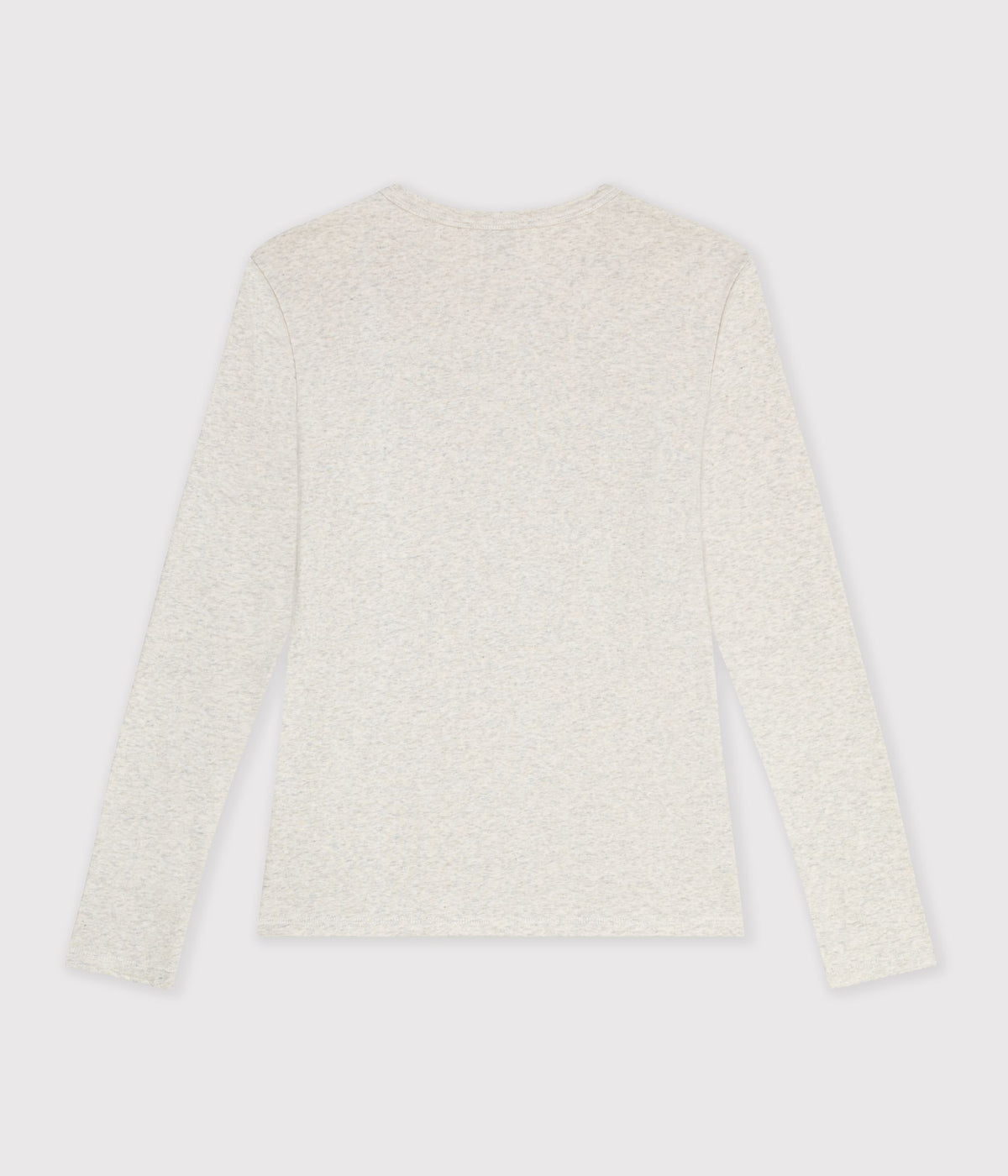 Langærmet t-shirt til kvinder - MONTELIMAR CHINE