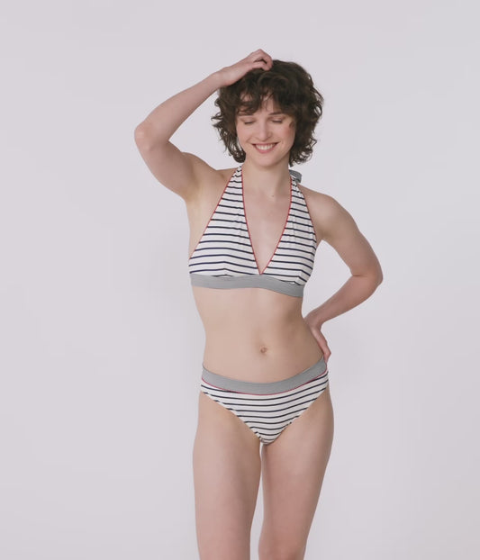 Bikini til kvinder - striber
